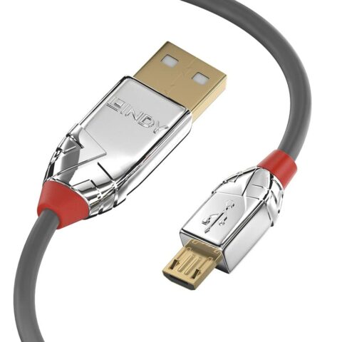 Καλώδιο Micro USB LINDY 36651 Γκρι