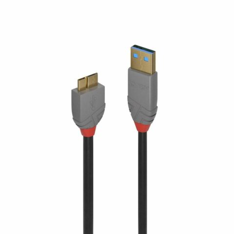 Καλώδιο USB LINDY 36765 Μαύρο 50 cm (x1)