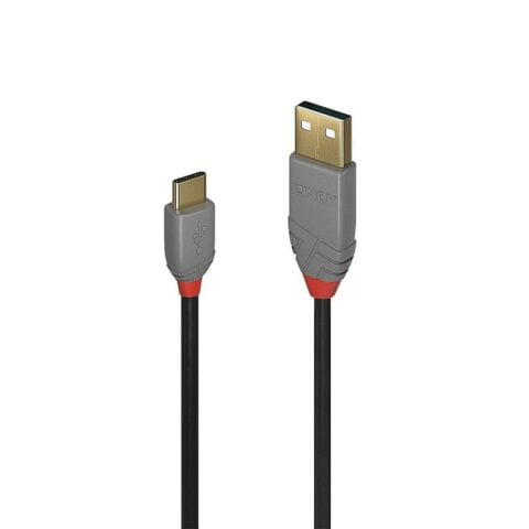 Καλώδιο USB A σε USB C LINDY 36888 Μαύρο 3 m