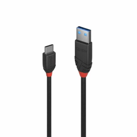 Καλώδιο USB A σε USB C LINDY 36915 50 cm Μαύρο