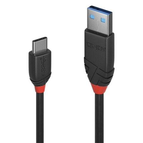 Καλώδιο USB A σε USB C LINDY 36916 Μαύρο 1 m