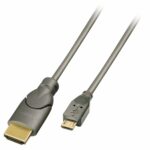 Καλώδιο USB σε micro USB LINDY 41567 Ανθρακί 2 m