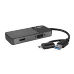USB Hub LINDY 43354 Μαύρο