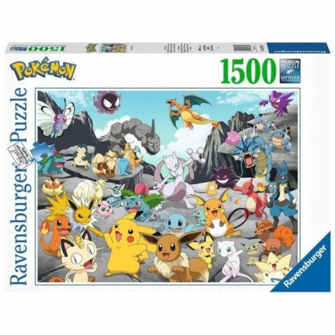 Παζλ Pokémon Classics Ravensburger 1500 Τεμάχια