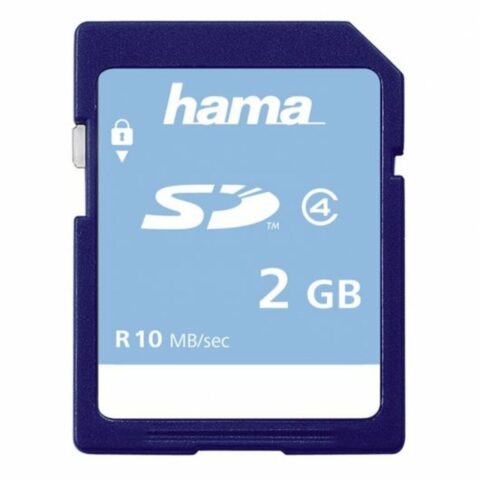Κάρτα Μνήμης SD Hama 00055377 Μπλε 2 GB