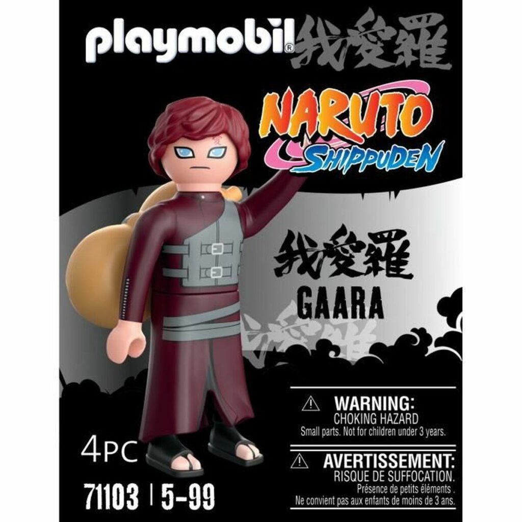 Εικόνες Playmobil Naruto Shippuden - Gaara 71103 4 Τεμάχια