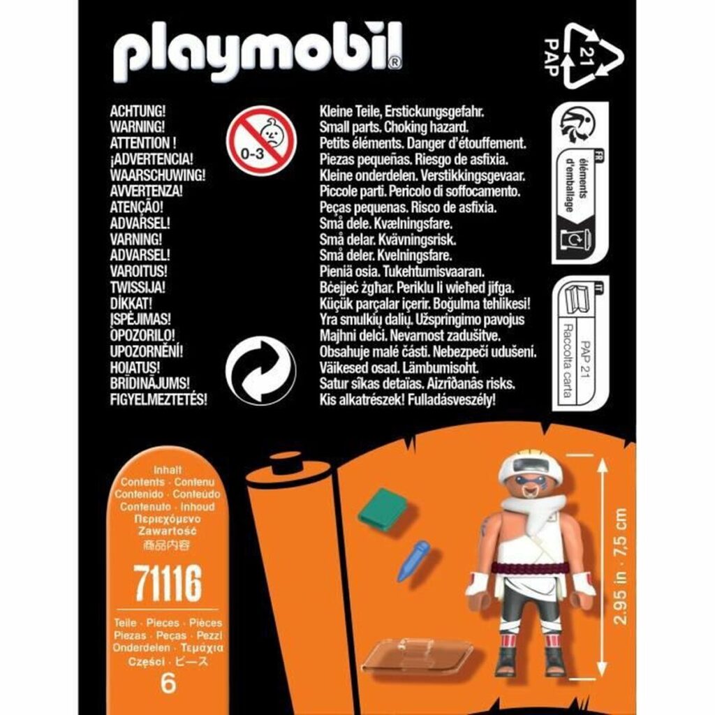 Εικόνες Playmobil Naruto Shippuden - Killer B 71116 6 Τεμάχια