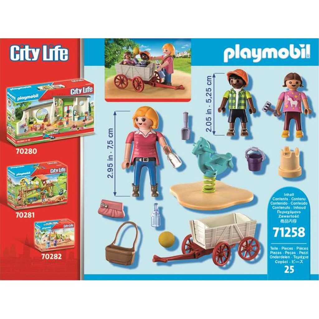 Playset Playmobil 71258 City Life 25 Τεμάχια