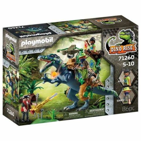 Playset   Playmobil Dino Rise - Spinosaur and Fighter 71260         86 Τεμάχια