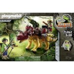 Playset   Playmobil Dino Rise - Tricératops and soldiers 71262         37 Τεμάχια