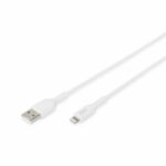 Καλώδιο USB σε Lightning Digitus DB-600106-010-W Λευκό 1 m