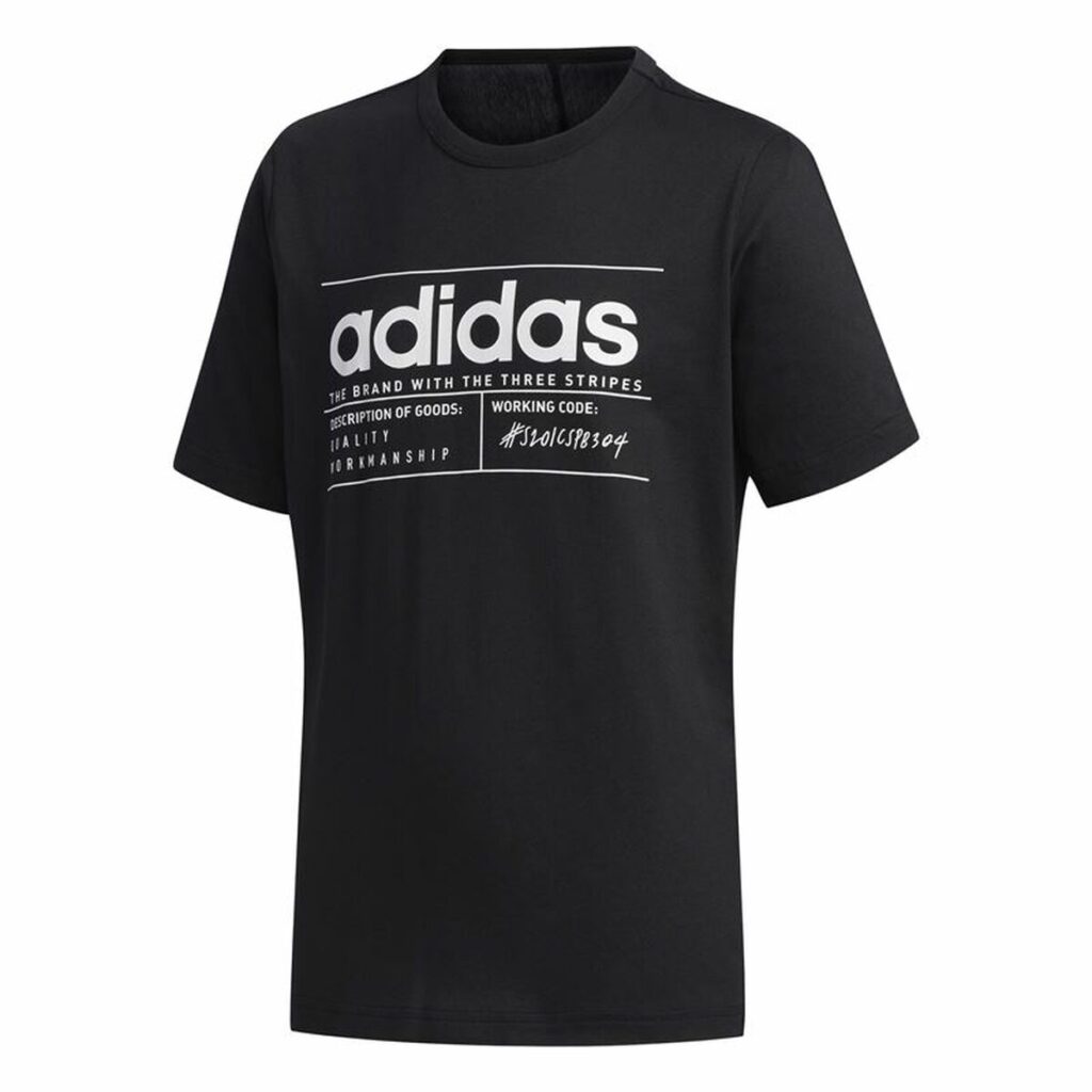 Μπλουζάκι Adidas Brilliant Basics Μαύρο