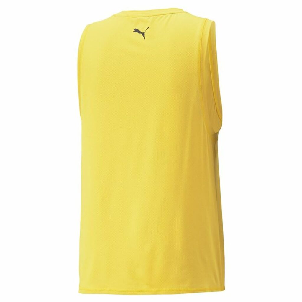 Αμάνικο Ανδρικό Mπλουζάκι Puma Studio Yogini Lite Κίτρινο