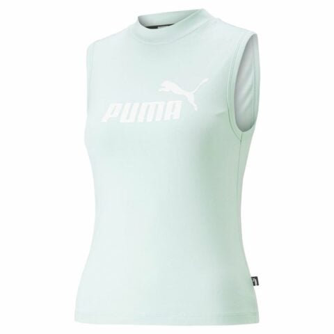 Γυναικεία Μπλούζα με Κοντό Μανίκι Puma Slim Logo Tank Ακουαμαρίνης