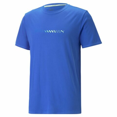Μπλουζάκι Puma Run Favorite Logo Μπλε Άντρες