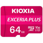 Κάρτα Μνήμης Micro SD με Αντάπτορα Kioxia Exceria Plus Ροζ Κατηγορία 10 UHS-I U3