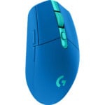 Οπτικό ασύρματο ποντίκι Logitech G305 Μπλε Πράσινο