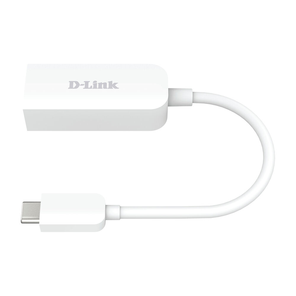 Αντάπτορας USB C σε Δίκτυο RJ45 D-Link DUB-E250 2500 Mbps Λευκό