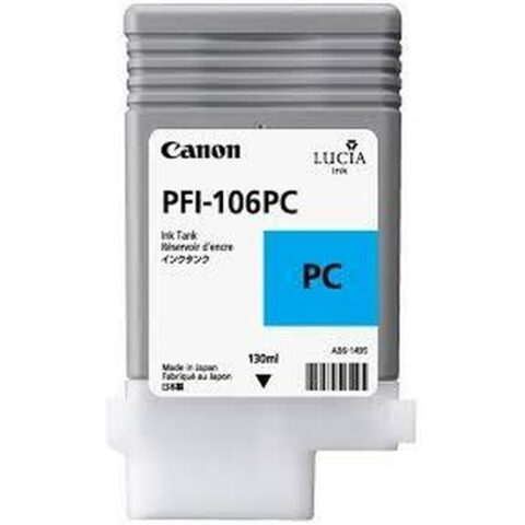 Αυθεντικό Φυσίγγιο μελάνης Canon PFI-106 PC Κυανό