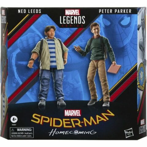 Εικόνες σε δράση Hasbro Legends Series Spider-Man 60th Anniversary Peter Parker & Ned Leeds