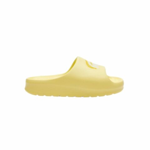 Σαγιονάρες για γυναίκες Lacoste Serve 2.0 Evo Synthetic Κίτρινο