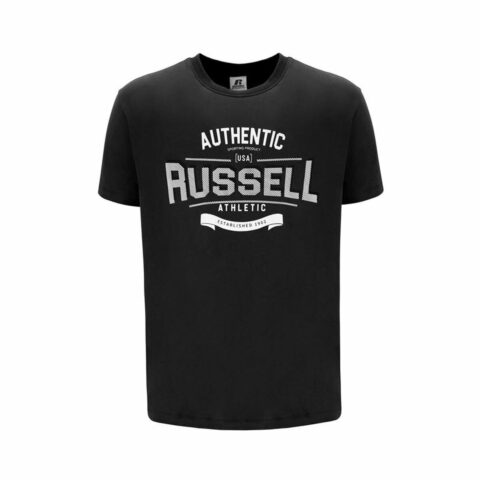 Μπλούζα με Κοντό Μανίκι Russell Athletic Amt A30081 Μαύρο Άντρες
