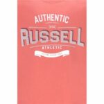 Μπλούζα με Κοντό Μανίκι Russell Athletic Amt A30081 Κοράλι Άντρες