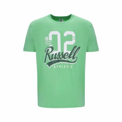 Μπλούζα με Κοντό Μανίκι Russell Athletic Amt A30101 Πράσινο Άντρες