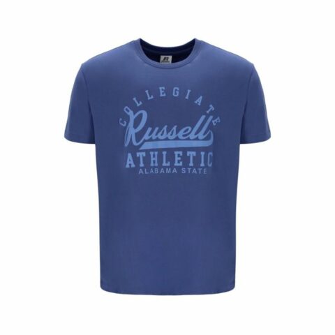Μπλούζα με Κοντό Μανίκι Russell Athletic Amt A30211 Μπλε Άντρες
