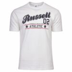Μπλούζα με Κοντό Μανίκι Russell Athletic Amt A30311 Λευκό Άντρες