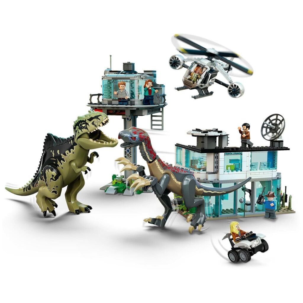 Παιχνίδι Κατασκευής + Εικόνες Lego Jurassic World Attack