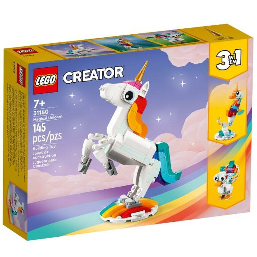 Playset Lego 31140 Creator: Magical Unicorn 145 pcs