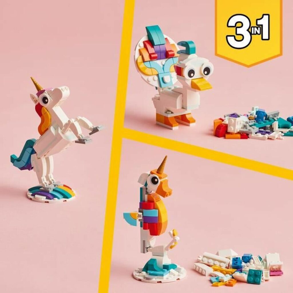 Playset Lego 31140 Creator: Magical Unicorn 145 pcs