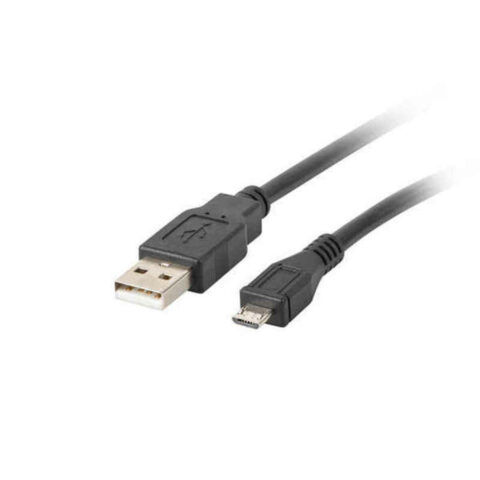 Καλώδιο USB σε Micro USB Lanberg 480 Mb/s Μαύρο