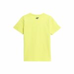 Παιδική Μπλούζα με Κοντό Μανίκι 4F JTSM012  Κίτρινο