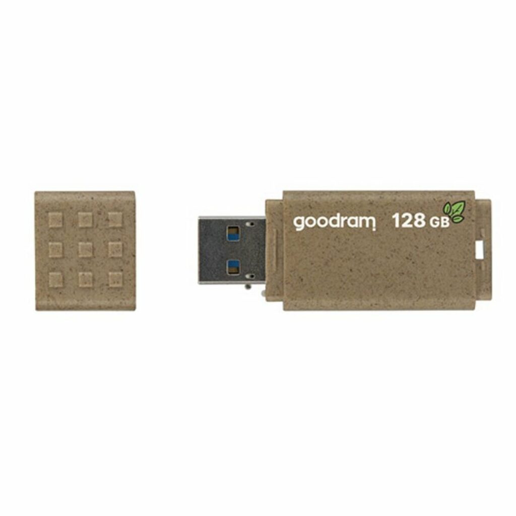 Στικάκι USB GoodRam UME3 Eco Friendly Καφέ 128 GB