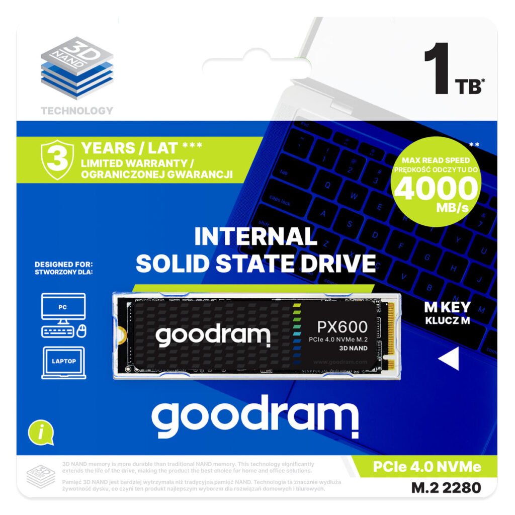 Σκληρός δίσκος GoodRam PX600 1 TB SSD