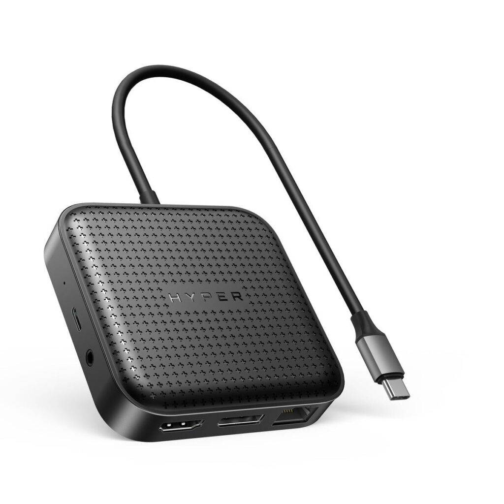 USB Hub Hyper HD583-GL Μαύρο 100 W
