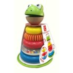 Στοιβαζόμενα Mπλοκ Hape Sr Frog Πολύχρωμο
