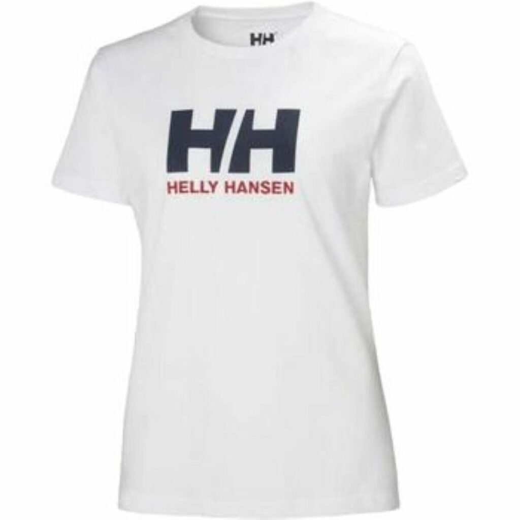 Μπλούζα με Κοντό Μανίκι Helly Hansen 41709 001  Λευκό