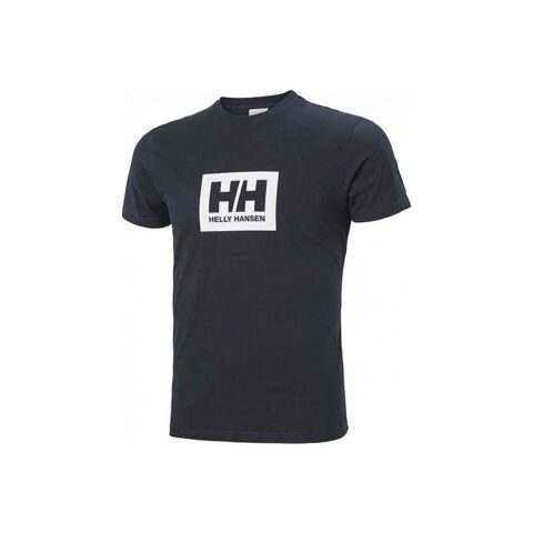 Ανδρική Μπλούζα με Κοντό Μανίκι  HH BOX T Helly Hansen 53285 599  Ναυτικό Μπλε