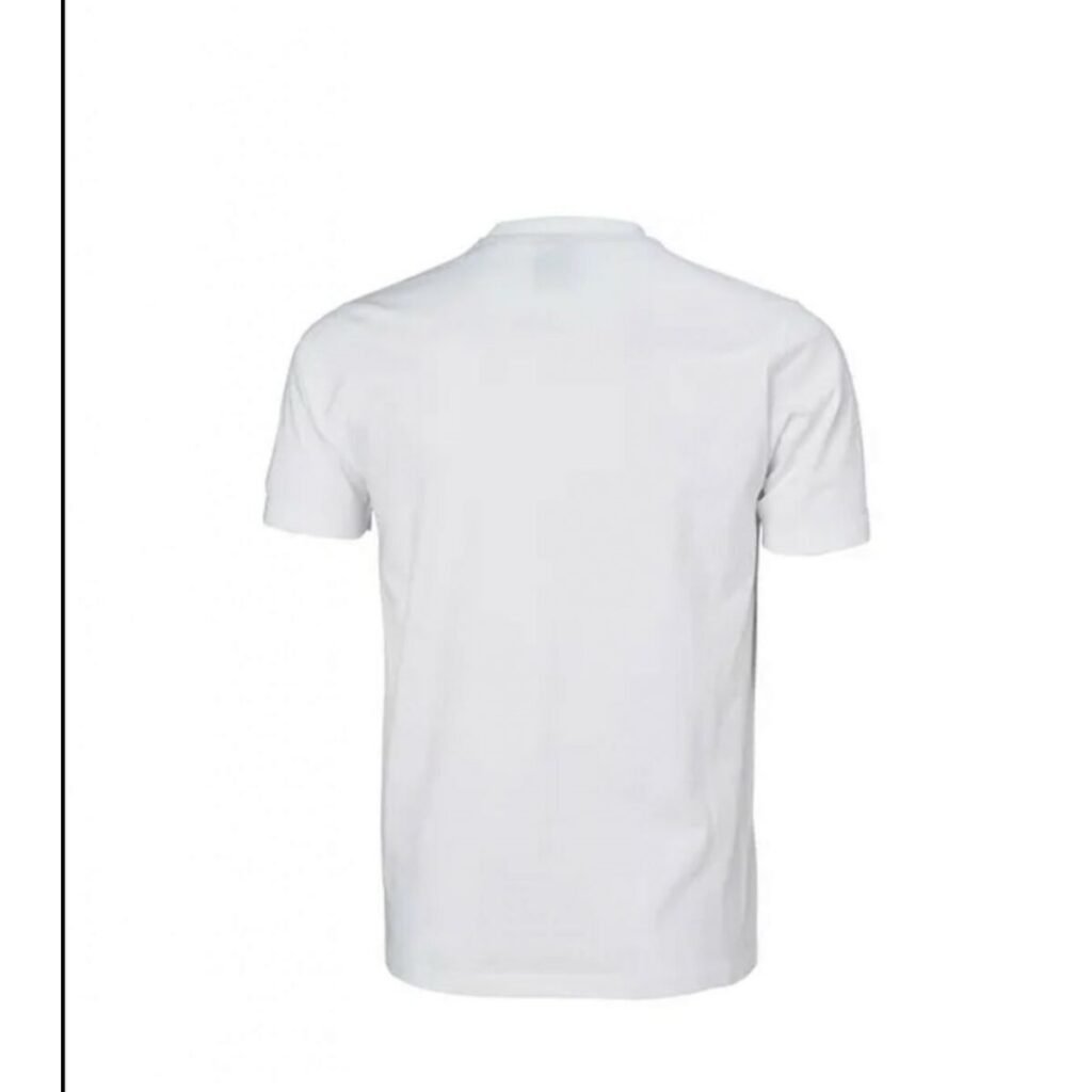 Ανδρική Μπλούζα με Κοντό Μανίκι  HH BOX T Helly Hansen 53285 003  Λευκό