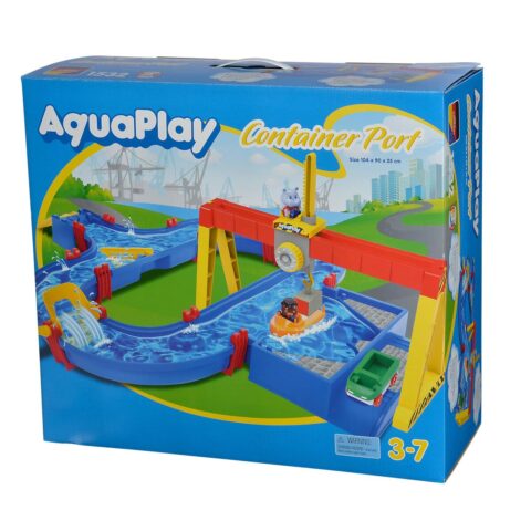 Πίστα αγώνων AquaPlay Port a Container + 3 Ετών υδρόβια
