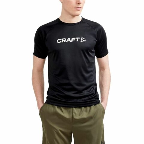 Μπλούζα με Κοντό Μανίκι Craft Core Essence Logo Μαύρο
