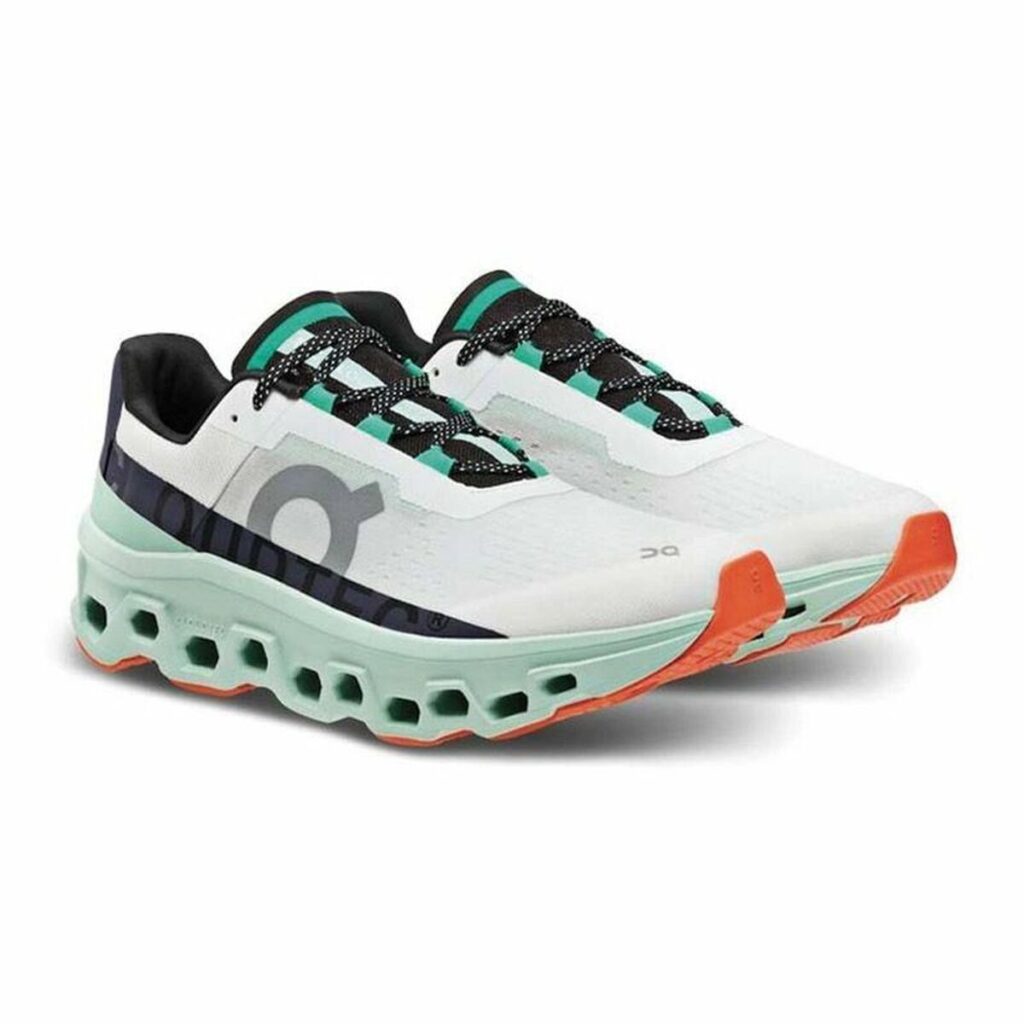 Παπούτσια για Tρέξιμο για Ενήλικες On Running Cloudmonster Λευκό Άντρες Γυναίκα