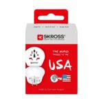 Αντάπτορας Ρεύματος Skross 1.500221-E ΗΠΑ Διεθνώς