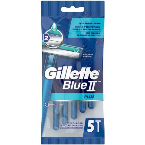 Ξυράφια Gillette Blue Ii Plus 5 Μονάδες