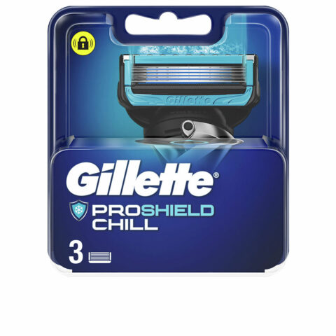 Αντικατάσταση Λεπίδων Ξυραφιού Gillette Fusion Proshield Chill 3 Τεμάχια