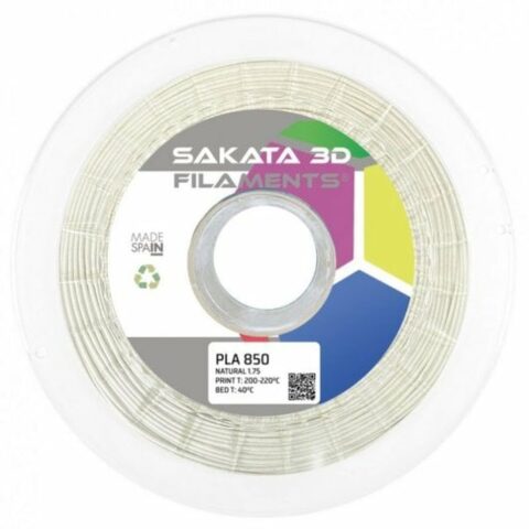 Πηνίο νήματος Sakata 3D PLA 3D850 Λευκό Ø 1