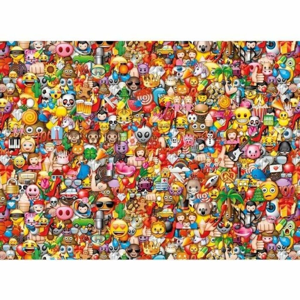 Παζλ Clementoni Emoji: Impossible Puzzle (1000 Τεμάχια)